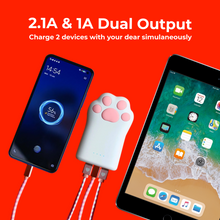 Load image into Gallery viewer, Portable Charger, Fast Charging 10000mAH Power Bank, Cutest lightest Battery Pack for iPhone 12 13 pro X XS Max 8 Plus, Samsung Galaxy A11 A20 A21 A51 A50 A71 A01 S10 S21 S20 Note 20 Ultra &amp; More
